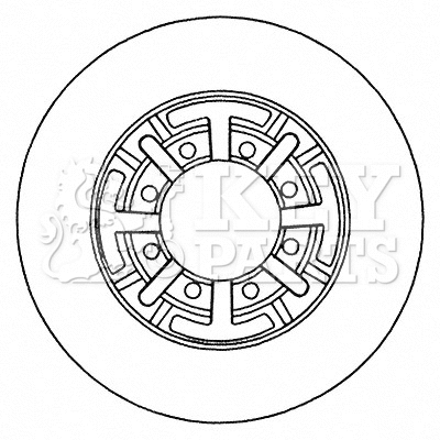 Brake Disc (KBD5718S)