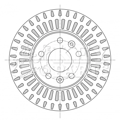Brake Disc (KBD5391)