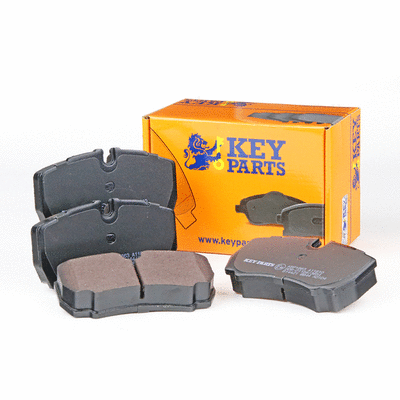 Brake Pad Set, disc brake (KBP1863)