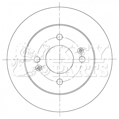 Brake Disc (KBD5443)
