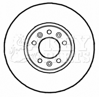 Brake Disc (KBD5815S)