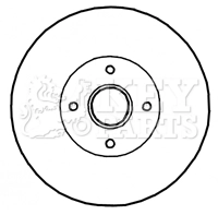 Brake Disc (KBD5897S)