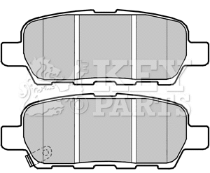 Brake Pad Set, disc brake (KBP2326)