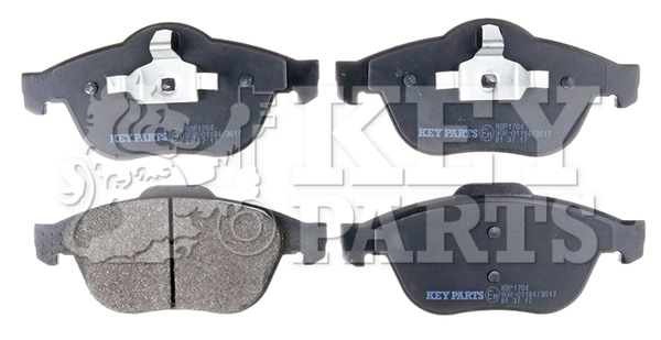 Brake Pad Set, disc brake (KBP1764)