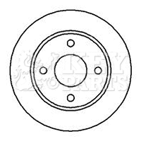 Brake Disc (KBD4077)