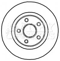 Brake Disc (KBD5908S)