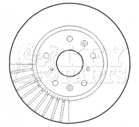 Brake Disc (KBD4614)