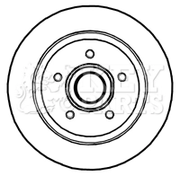 Brake Disc (KBD5840S)
