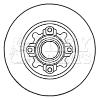 Brake Disc (KBD5841S)
