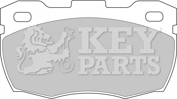 Brake Pad Set, disc brake (KBP1571)