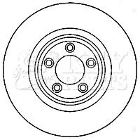 Brake Disc (KBD5821S)