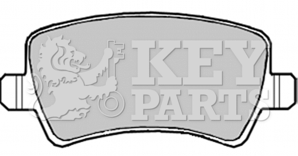 Brake Pad Set, disc brake (KBP1982)