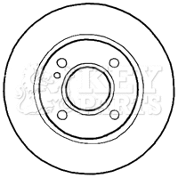 Brake Disc (KBD4638)