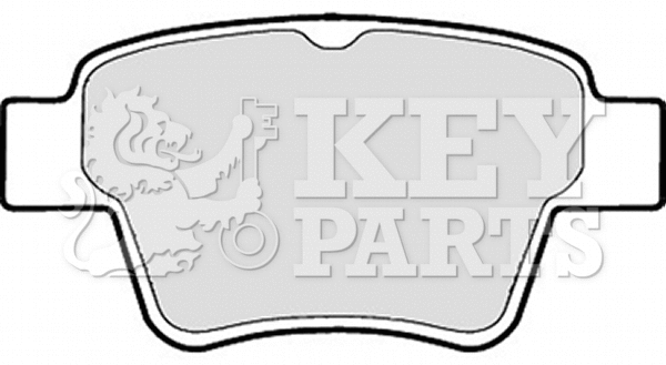 Brake Pad Set, disc brake (KBP1920)