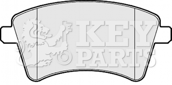 Brake Pad Set, disc brake (KBP2152)