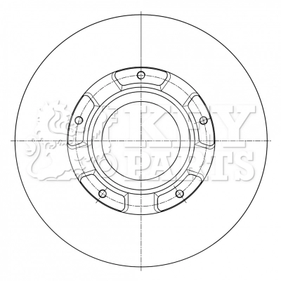 Brake Disc (KBD6073S)