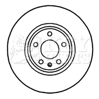 Brake Disc (KBD5819S)