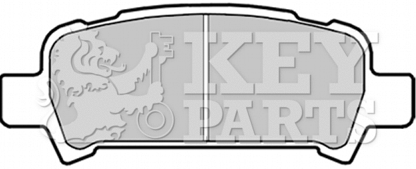 Brake Pad Set, disc brake (KBP1705)