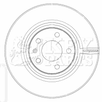 Brake Disc (KBD4509)