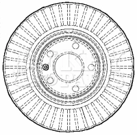 Brake Disc (KBD5905S)