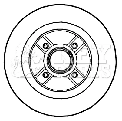 Brake Disc (KBD5721S)
