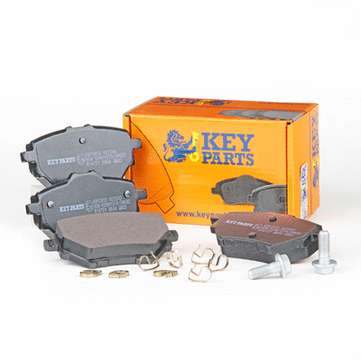 Brake Pad Set, disc brake (KBP2452)