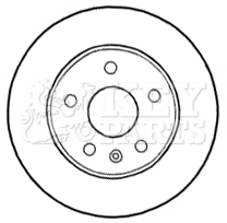 Brake Disc (KBD4641)