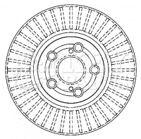 Brake Disc (KBD4458)