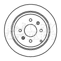 Brake Disc (KBD4108)