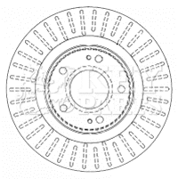 Brake Disc (KBD4481)