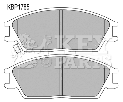 Brake Pad Set, disc brake (KBP1785)