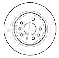 Brake Disc (KBD4396)