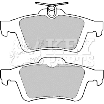 Brake Pad Set, disc brake (KBP2403)