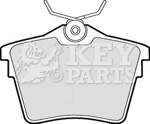 Brake Pad Set, disc brake (KBP1899)