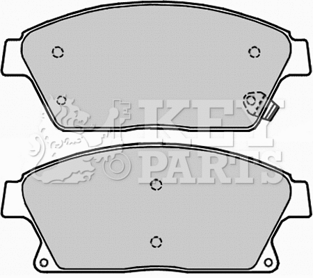 Brake Pad Set, disc brake (KBP2228)
