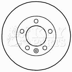 Brake Disc (KBD5941S)