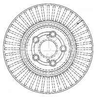Brake Disc (KBD4459)