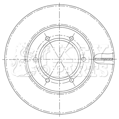 Brake Disc (KBD5197)