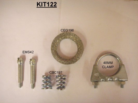Mounting Kit, catalytic converter (KIT122)