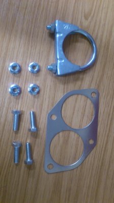 Mounting Kit, catalytic converter (KIT343)