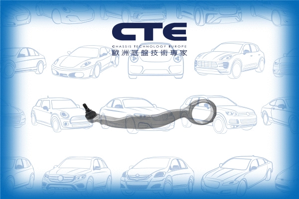 Control/Trailing Arm, wheel suspension (CS-2133L)