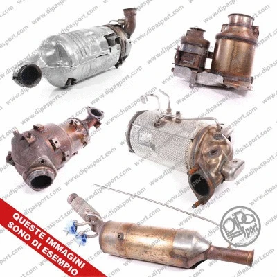 Soot/Particulate Filter, exhaust system (FAPMIX04R)