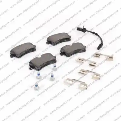 Brake Pad Set, disc brake (DIP054N)