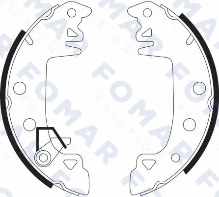 Brake Shoe Set (FO 9083)