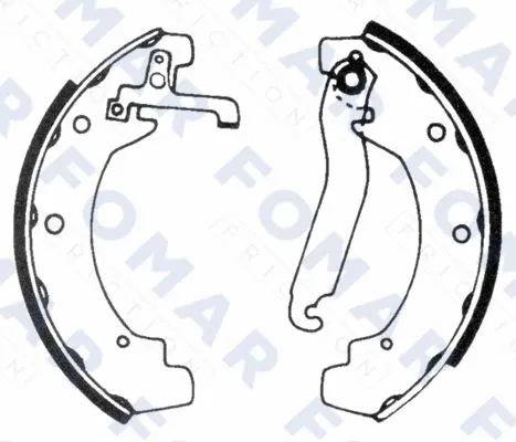 Brake Shoe Set (FO 0359)