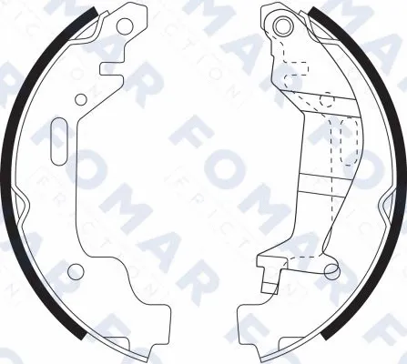 Brake Shoe Set (FO 9084)