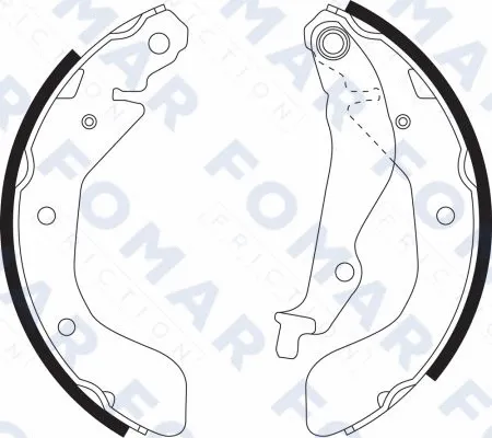 Brake Shoe Set (FO 9094)