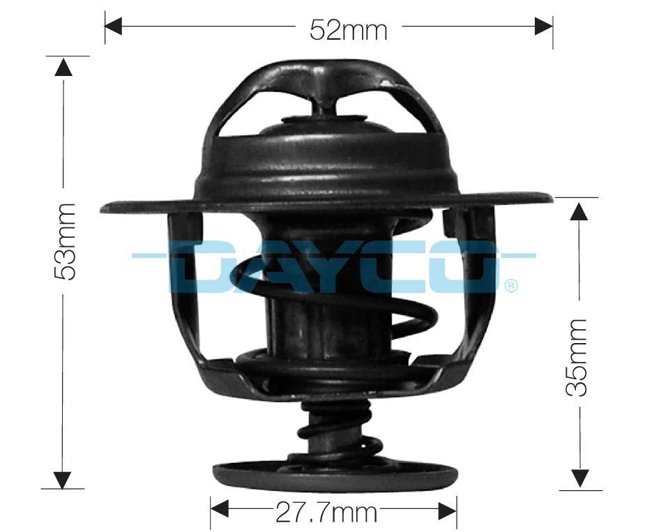 Thermostat, coolant (DT33D)