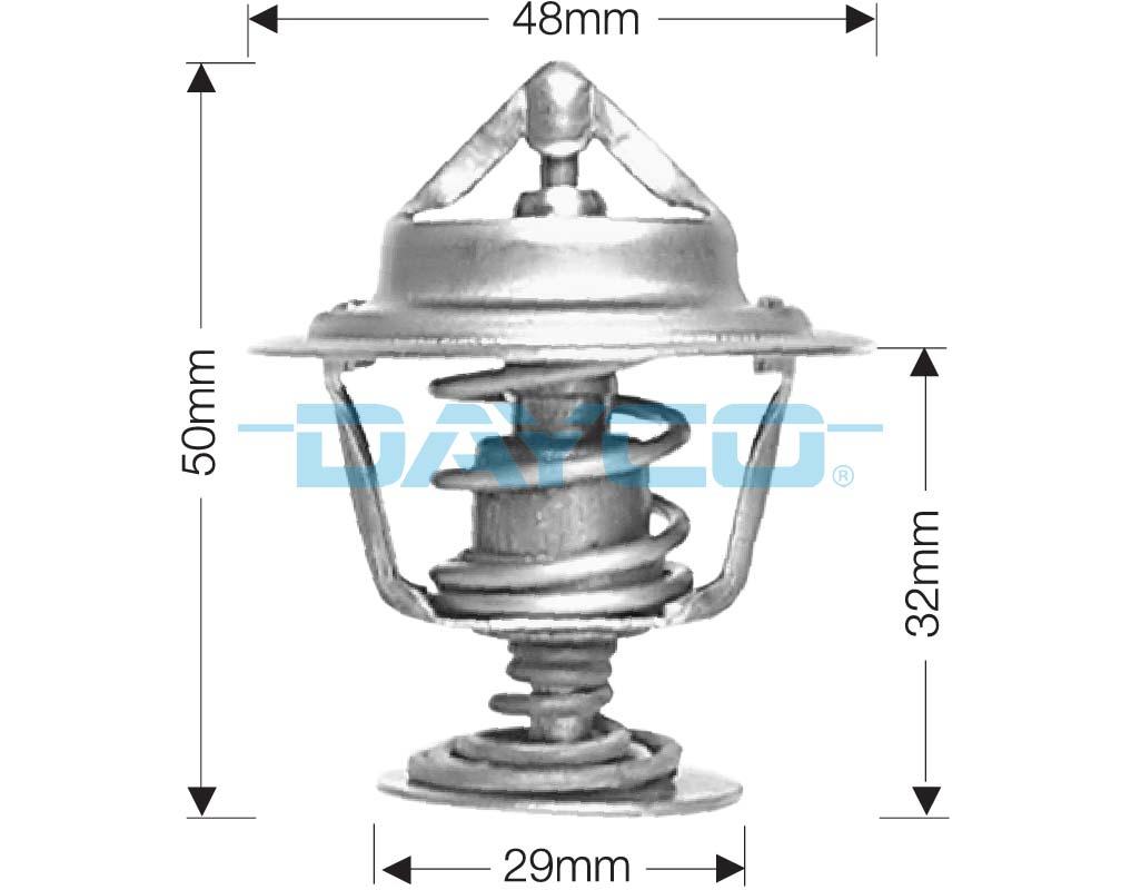 Thermostat, coolant (DT17A)