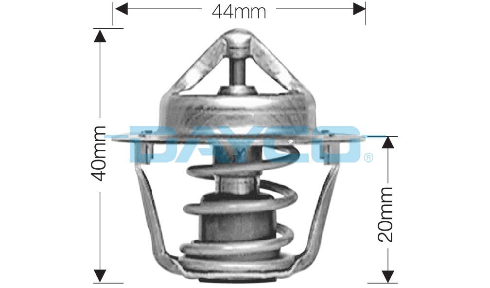 Thermostat, coolant (DT26G)